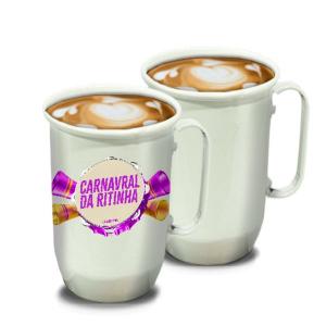 Caneca de Alumínio | 800ml Alumínio   Personalização 9x10cm  