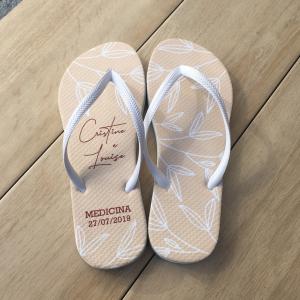 Chinelo Personalizado Borracha Solado     