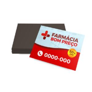 Ímã de Geladeira Manta Total | 9x10cm Cartão DuoDesign 250g/m² 9x10  4x0  