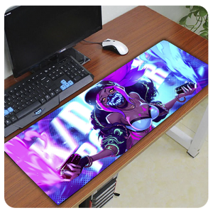 Mouse Pad Gamer | 40x90cm | Poliéster com Base Antiderrapante em Látex 4/0  1x1  