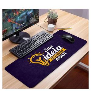 Mouse Pad Gamer | 40x120cm | Poliéster com Base Antiderrapante em Látex 4/0  1x1  