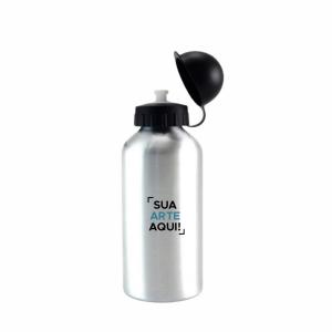 Squeeze alum. bico bola prata - 600 ml      