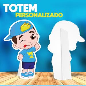 Totem Personalizado 120x40 PS   IMPRESSÃO LED UV 1mm 